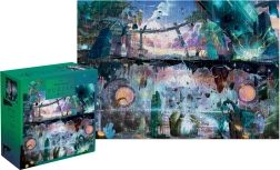 Puzzle Metallic Fantasy: titokzatos város 500 darab