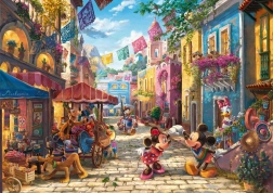 SCHMIDT Puzzle Mickey és Minnie Mexikóban 6000 darab