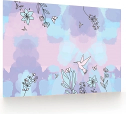 Asztali alátét kolibri mintával