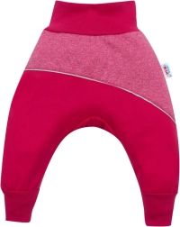 Rózsaszín softshell babanadrág 68 (4–6 hónap)