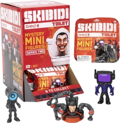 Skibidi Toilet meglepetés minifigurák – 2. széria