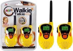 Sárga Walkie Talkie rövidhullámú rádió, 100 m hatótáv gyerekeknek