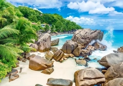 Puzzle La Digue, Seychelle-szigetek 500 darab CASTORLAND