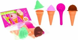 Fagylaltkészítő szett – formák és tölcsérek