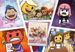 Clementoni Puzzle Emoji Város 180 darabos