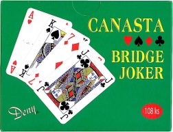 Canasta kártyacsomag 108 db