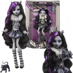 MONSTER HIGH Clawdeen Wolf Reel Drama baba 26 cm kiegészítőkkel