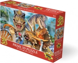 3D puzzle Dínó szelfi 100 darab