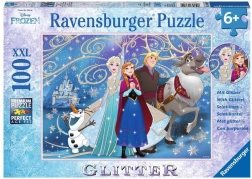 Puzzle XXL 100 db Jégvarázs Csillámló hó