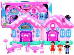 Varázslatos összecsukható házikó bútorokkal