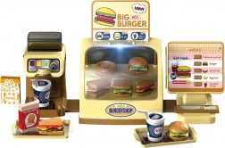 Woopie mini burger shop Big Burger – gyerek gyorsétterem készlet