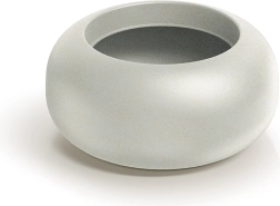 ULPHO BOWL virágtál 48 cm – homokszín, kültéri és beltéri virágcserép