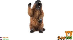 Erdei mormota figurája, 6 cm