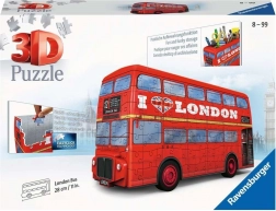 Ravensburger 3D puzzle londoni emeletes busz Doubledecker 216 darab