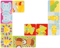 Fa dominó Safari 28 darabos