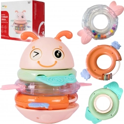 Zenei torony méhecskével – interaktív játék babáknak