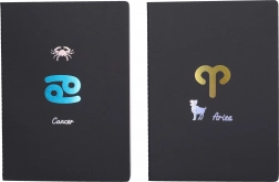 Vonalas jegyzetfüzet Zodiac 18,5×25,5 cm