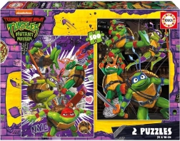 Tini Nindzsa Teknőcök puzzle 2×500 darab