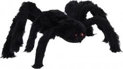 Nagy fekete pók Halloweenra