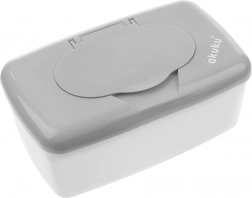 Akuku szürke nedves törlőkendő tartó doboz