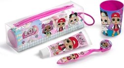 L.O.L. motívumokkal ellátott gyermek fogápolási készlet