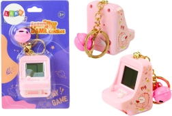 Elektronikus játék Tetris zsebes kulcstartó rózsaszín