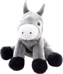 Plüss szamár 15 cm