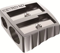 Keyroad fém dupla hegyező ezüst