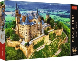 Puzzle TREFL Premium Plus Photo Odyssey – Hohenzollern vár, Németország (1000 darab)