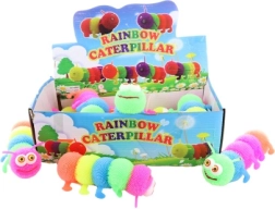 Fényes hernyó – gumiból készült villogó játék