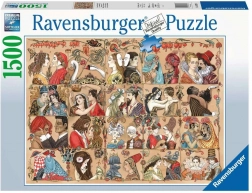 Ravensburger puzzle Love Through the Ages 1500 darab