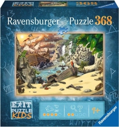 Ravensburger EXIT Puzzle Kids – Kalózkaland 368 darabbal