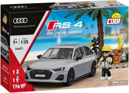 COBI Audi RS4 Cycling Madness építő készlet 1:35 méretarányban