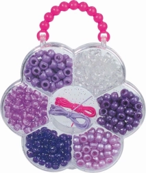 Műanyag gyöngykészlet ékszerkészítéshez – Készlet