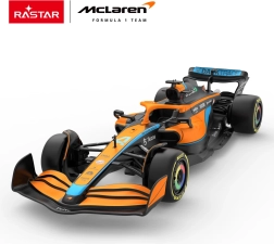Fém modell 1:24 MCLAREN F1 MCL36 narancssárga Rastar