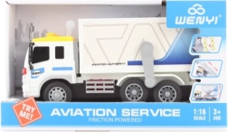 Akkumulátoros repülőtéri teherautó