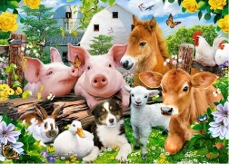 Farm Friends 60 darabos puzzle