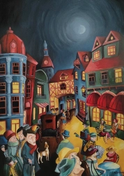 Esti nyüzsgés puzzle, 1000 darab