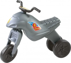 Super Bike maxi háromkerekű futóbicikli, ezüst, 48 cm