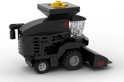 Brixies Plus Massey Ferguson Ideal Mini – kombájn, 111 darab