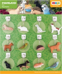 Mojo kisállat kulcstartók - 36 darab