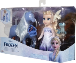Mini ELSA baba varázslatos Nokk lóval 15 cm
