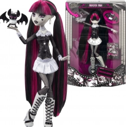 Monster High Draculaura Reel Drama baba 26 cm kiegészítőkkel – outlet