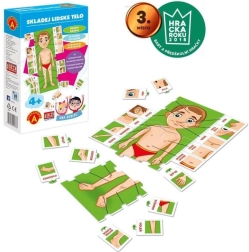 Alexander Játék Iskolával - Állítsd Össze az Emberi Testet