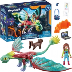 Playmobil Dragons The Nine Realms – sárkányfigura és Alex, építőkészlet 14 darab