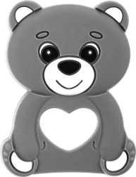 Akuku szilikon rágóka – mackó