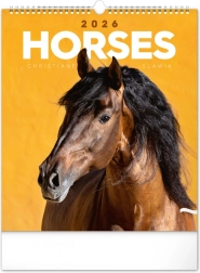 Falra szerelhető naptár Ló 2026