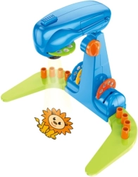 Gyermek rajzvetítő sablonokkal és filctollakkal