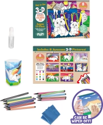 Letörölhető kifestők 8 képpel