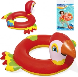 Bestway felfújható úszógumi papagáj 84 × 76 cm – Piros